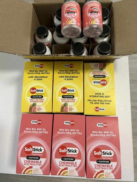 Saltstick - rozpustné tablety - 60ks+kofein