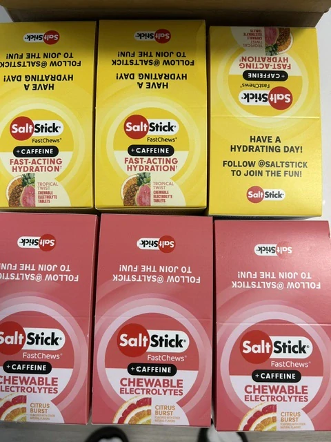 Saltstick - rozpustné tablety - 10ks+kofein